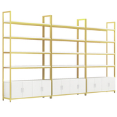 化妆品展示柜美容院母婴店产品货柜组合美甲陈列S架超市货架展示