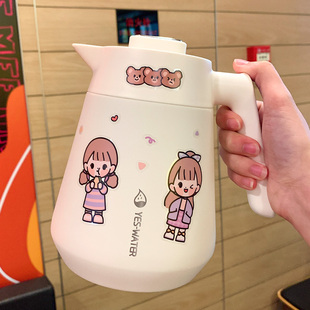保温壶家用保暖水壶热水瓶v泡茶带茶隔滤网大容量便携学生宿舍茶