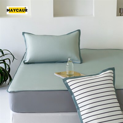 小井家 夏天g凉席 可水洗抗菌防螨冰丝凉席床笠冰藤席子婴儿空调