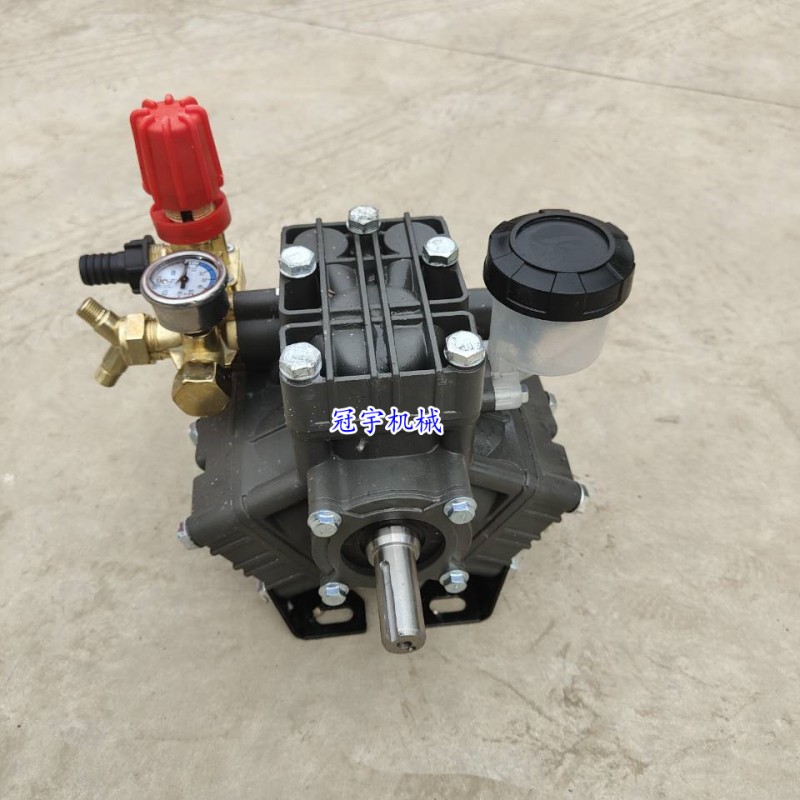 隔膜泵柱塞泵冠宇打药机不v锈钢高压泵拖拉机喷药机压力泵三缸四