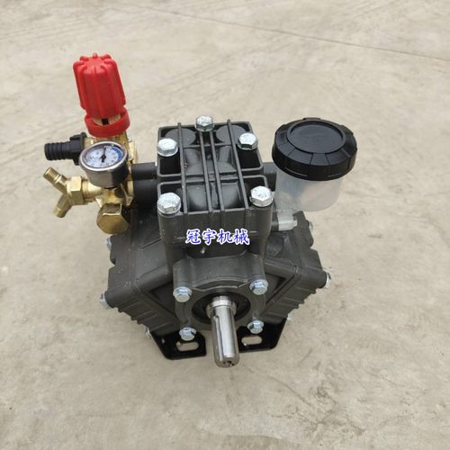 隔膜泵柱塞泵冠宇打药机不v锈钢高压泵拖拉机喷药机压力泵三缸四