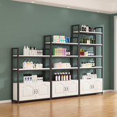 美容院展柜货架展示架陈s列柜商品展示柜超市产品护肤品化妆品展