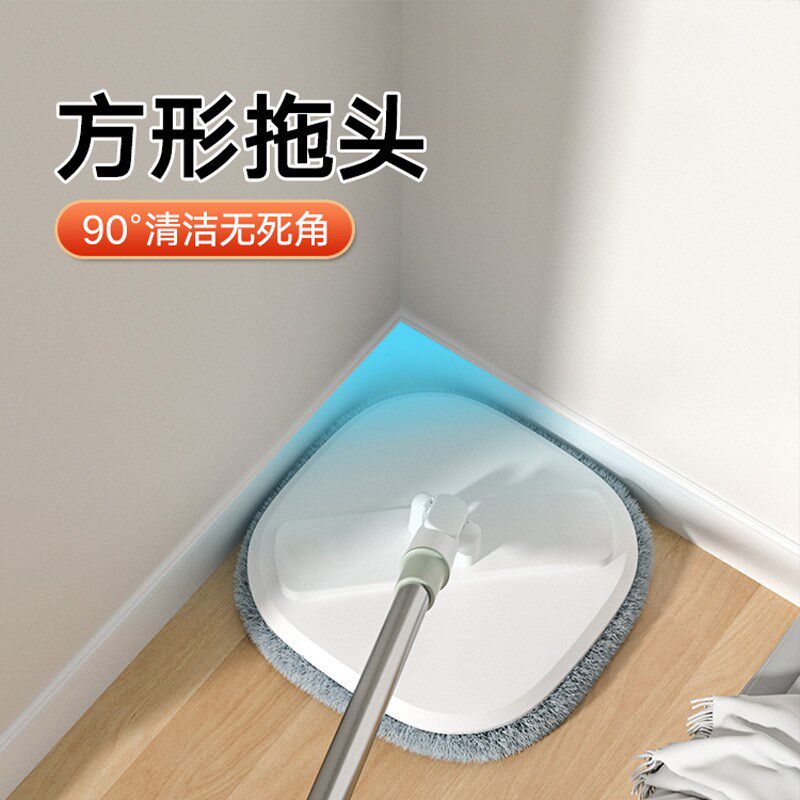 新款旋转平板拖把桶免手洗懒人家用净污分离拖地Y拖墩布一拖净