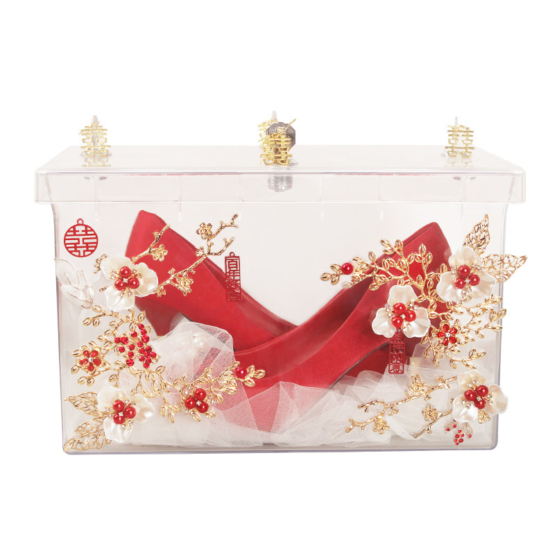 藏鞋神器diy材料包小红书接亲z堵门游戏道具中式结婚礼带锁鞋盒子,节庆用品/礼品,堵门/游戏道具,淘宝优惠券,粉丝福利购,淘宝优惠卷