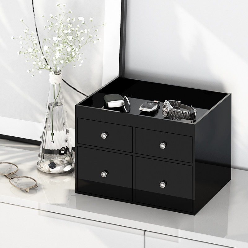 玄关抽屉式口罩收纳盒防尘家用大容量口鼻K罩多功能钥匙杂物置物,收纳整理,口罩收纳盒/袋/夹,淘宝优惠券,粉丝福利购,淘宝优惠卷