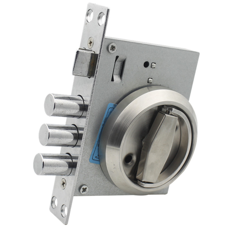 门中门自动锁手动小窗锁 通风门锁具E 防盗门防火门小门锁厂家直