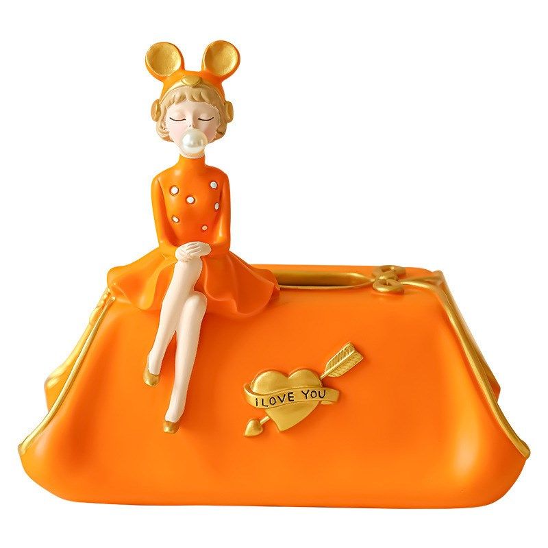 轻奢泡泡女孩纸巾k盒摆件客厅高档茶几收纳盒创意家用抽纸盒纸抽,家居饰品,桌面摆件,淘宝优惠券,粉丝福利购,淘宝优惠卷