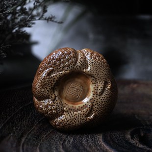 大成老师小头陀i恶霸金蟾竹根雕手把件满钉老料手艺人文玩茶宠摆