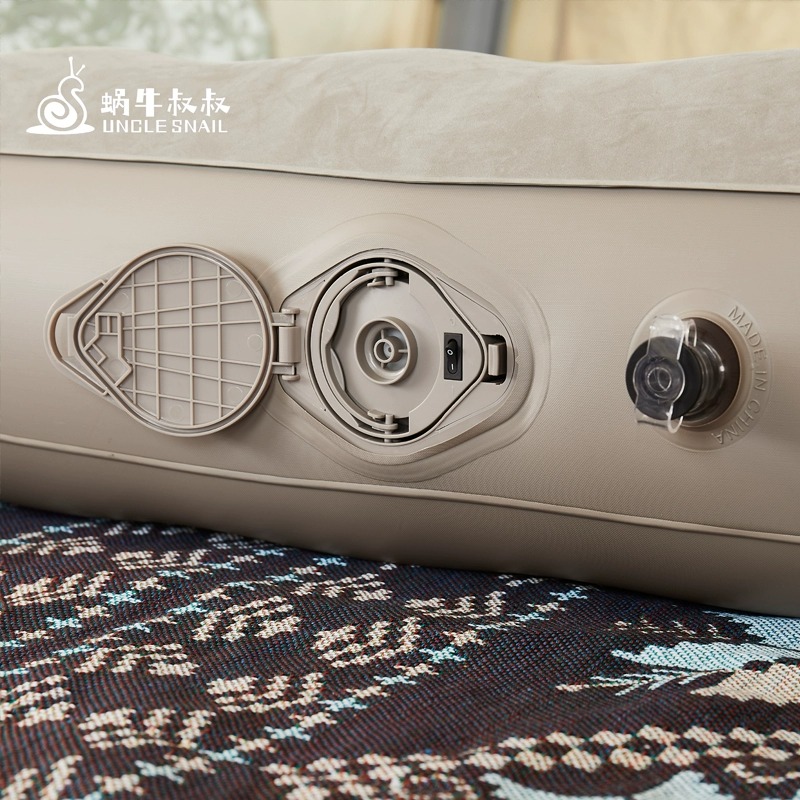 蜗牛叔叔自动充气l床垫户外露营拼接折叠单人双人打地铺家用气垫