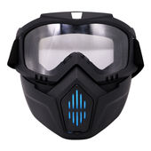 防尘面罩防风沙护目新款 镜高清防雾防哈气工地打磨防尘.防护全脸