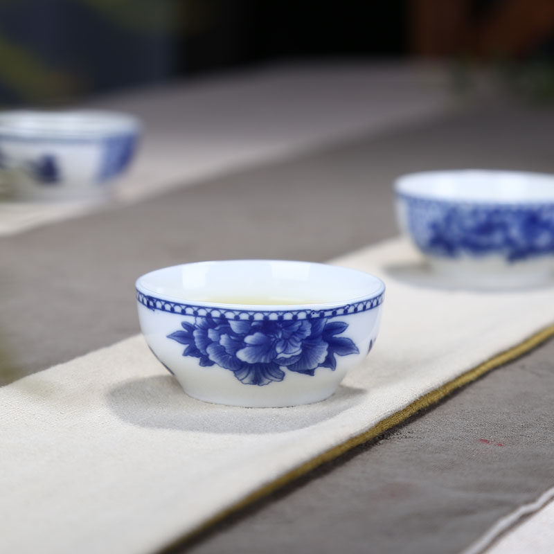 青花瓷陶瓷大号盖碗茶具r套装功夫茶具德化白瓷泡茶杯茶海礼品茶,餐饮具,功夫茶具,淘宝优惠券,粉丝福利购,淘宝优惠卷