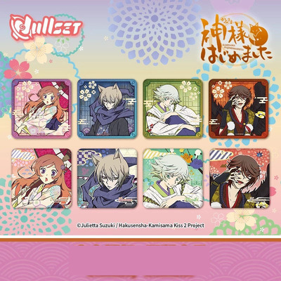 Nullset官方正版元气少女缘结神彩绘徽章盲盒奈奈生巴卫瑞希吧唧