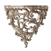 欧式 饰品客厅卧室壁挂置物架墙上挂 立体壁饰f家居创意背景墙面装