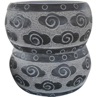 柱基石花岗岩石墩k子麻石石墩石鼓木头底座石头凉亭葡萄架柱墩用