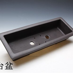 紫砂花盆条形窗h台盆客厅盆景盆丛林盆艺多肉植物花盆中国风陶瓷