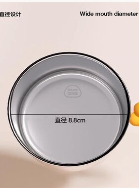 和序马克杯带盖带勺保温咖啡杯办公室情侣高O颜值女不锈钢水杯子