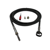 疏通下水道实芯轴电锤钻电钻冲击钻疏通实心L弹簧钢丝搅鞭直径13