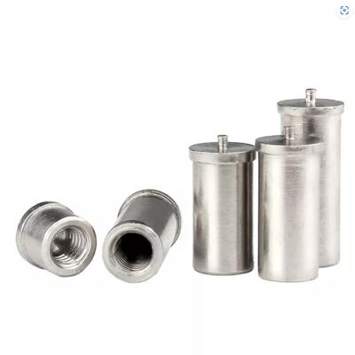 Φ6/M4 304不锈钢内螺纹焊接螺丝 不锈钢种焊接螺母内螺纹焊钉