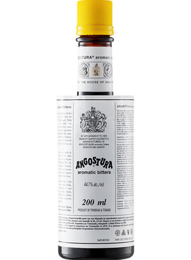 Angostura安高天娜安歌安格苦精酒aromatic bitters 200ml 比特酒