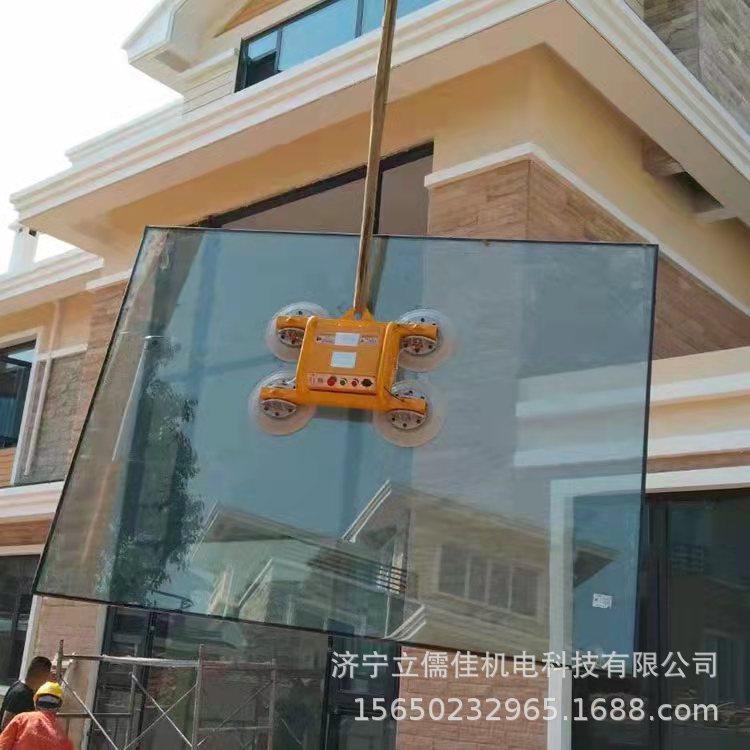 电动真空玻吸璃吊具翻96540转式盘钢板吸机吊幕墙高空安装设备