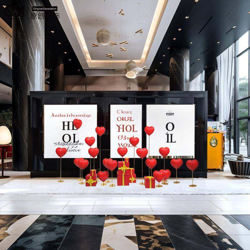 O爱M装饰七夕情PTB节红色心美陈商场店铺橱窗装饰道场景人布置具,畜牧/养殖物资,特种养殖设备,淘宝优惠券,粉丝福利购,淘宝优惠卷