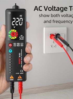 BSIDEA屏DMS1L双式C智60163能大显示万用模表电笔多用表