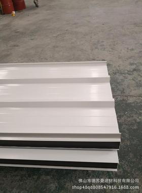 广东厂家生产钢防材料火彩钢夹心板彩棉板彩钢011251岩夹芯瓦