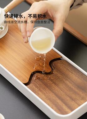 一海仟堂茶盘家用2026新款简小型干泡台客厅沥75063储水约茶台茶