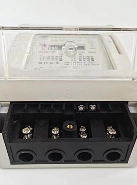 能单相插卡业式预65付费智电表2费20V出租房物电表IC卡预付单相电