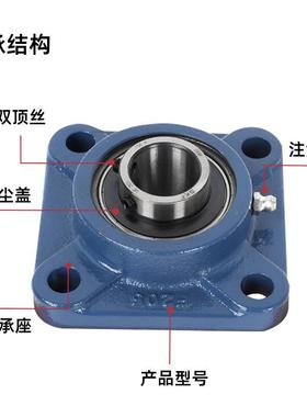 原装现货5SKJMQF方形外球面带座轴承UCF22042020607208209210