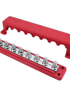 汽配件M车0cp-558010汇流8螺柱30A大电流直排搭配接排线端子组合