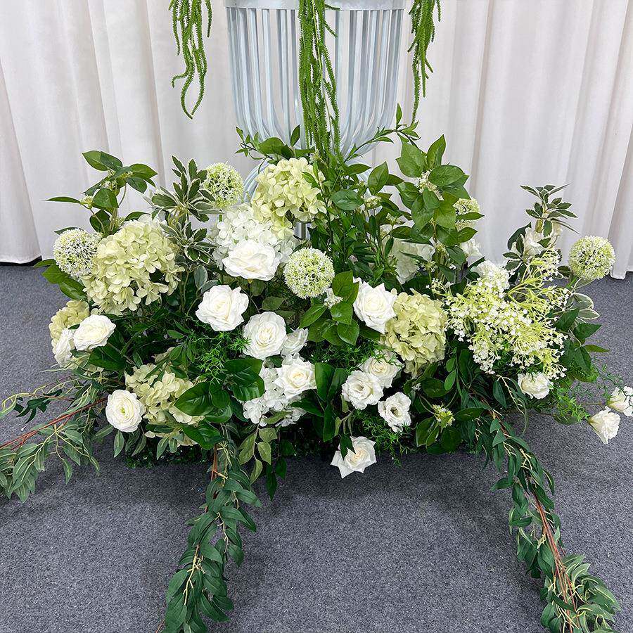 婚精品人造丝花瑰绣花绿植购物中心开玫花球271业礼背景装球饰商