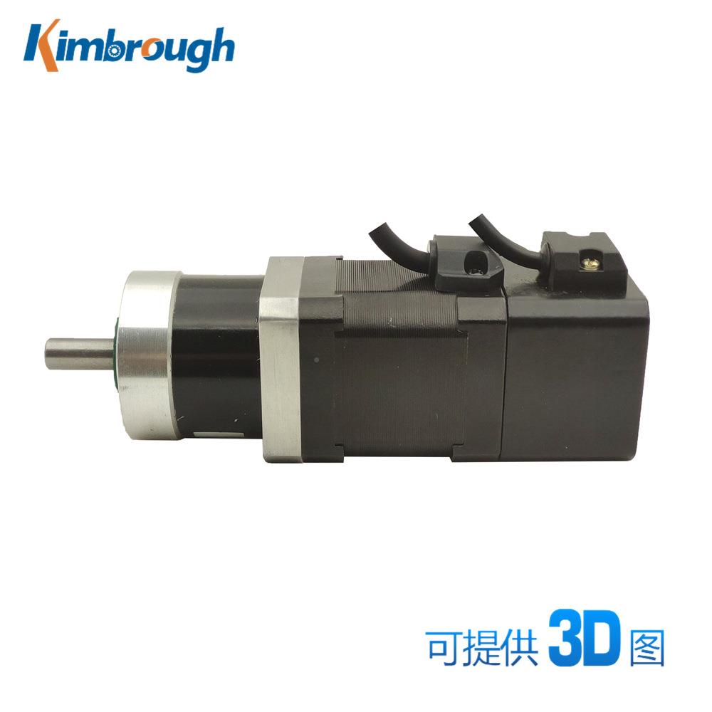 两相42行星减速刹车QKV步进力电机电机带矩0.6NM减速比4-100