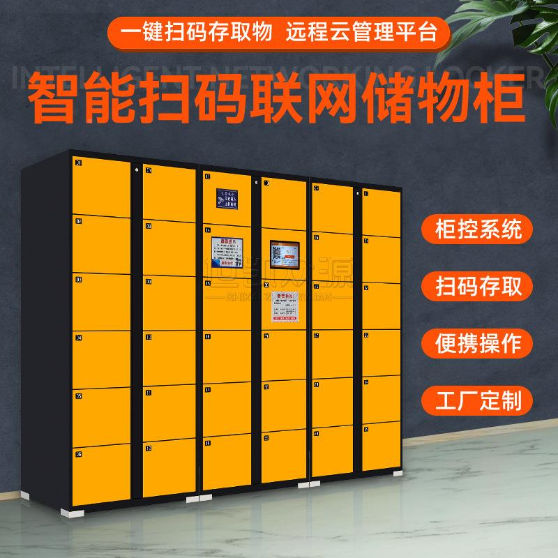 联网存包柜105厂景区扫码识别共享储货物柜柜超市脸自助寄存现包