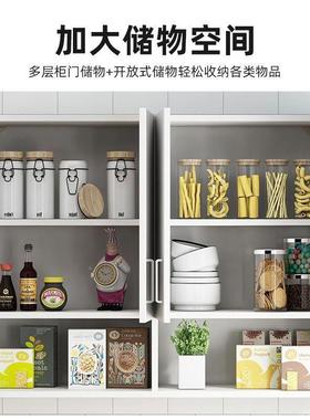 储实木吊柜墙柜柜挂壁式壁储物柜阳台柜客pxx66SHJ厅厨房吊柜墙纳