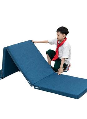 折叠海绵垫厚高密学办zdd-2024生学校宿单加人公室午休午睡打地铺