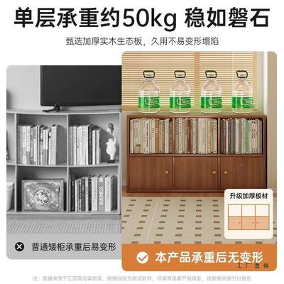 书柜7846中古风靠客厅沙发柜矮柜餐边物柜茶水柜床尾柜置柜收纳墙