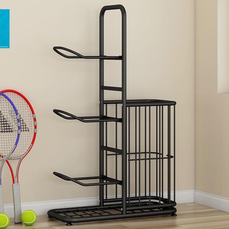 3篮Y球收纳架家用室内足排球架羽毛QKUS置球收纳筐儿童置球架球类