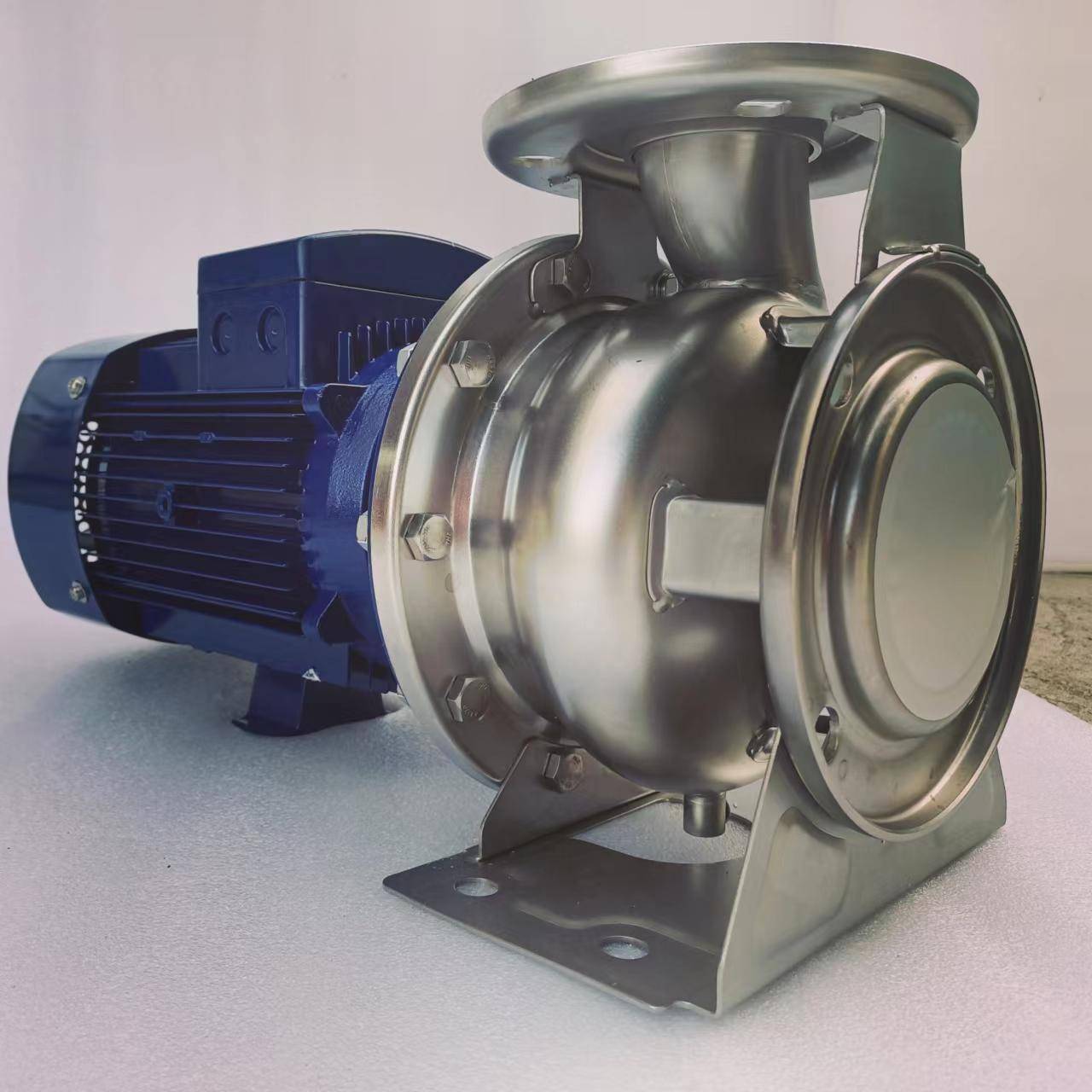 卧式不锈钢洗碗机管道增压泵 惠州沃德海水泵GZA(S)50-32-200/4KW