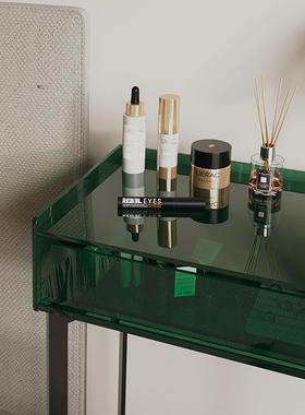 意式极桌简梳妆台小AL#97033户轻奢化妆桌亚克力梳妆化台卧型室现