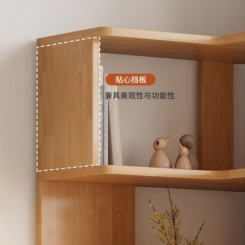 实转角书架落地置物架家用简客厅收纳架墙角小收柜纳TPX木易拐角