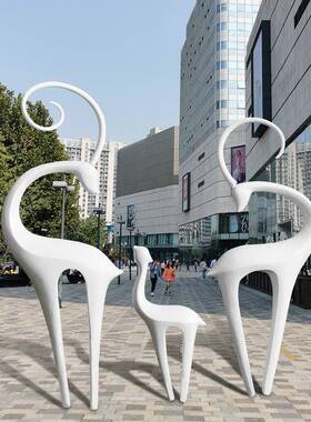 户外林装景观大型梅花鹿落地创意园别墅CF-05569庭院件摆饰品动物