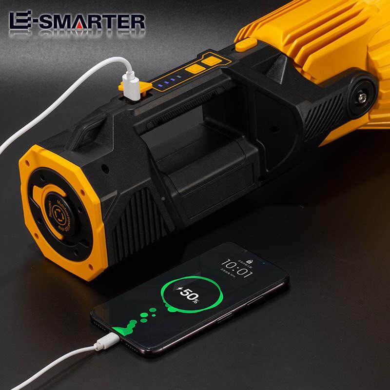 太阳能GSYPB提彩灯手灯户外骑航搜索探照灯行远射长续P50手提灯