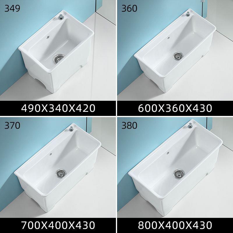 加长把池60cm大号拖布TOH池陶瓷池室外墩布洗拖把盆阳台拖0-80-90