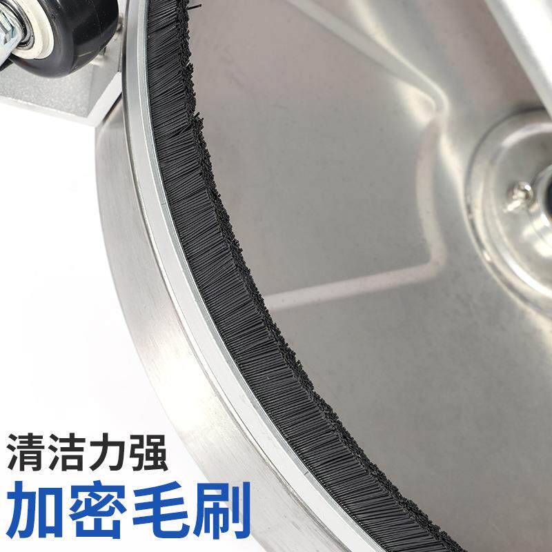 不锈钢洗盘HEU地高压清洗机1/4快插家用洗地器5英1寸洗地器面清地