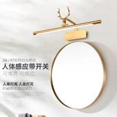 用现代轻奢鹿角人体感应带d开关前灯镜le卫BL0250生间镜柜专浴室