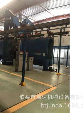 钩君达机单式悬链抛丸理清机钢结构清理抛无品牌/械丸机设备各种