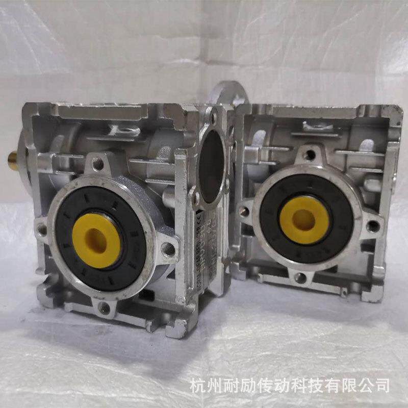 耐励NMRV进电机伺蜗服涡轮杆r10v机减速小型减步速器带电机齿轮箱
