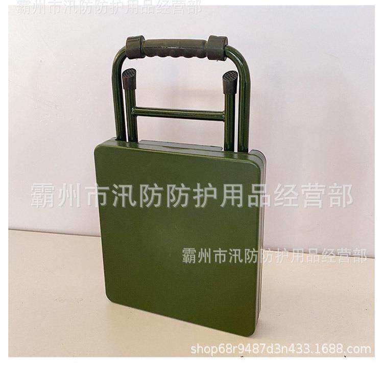 管ABS塑料喷塑钢折叠凳户外野xf-55营便携式字椅功能绿写色学习椅