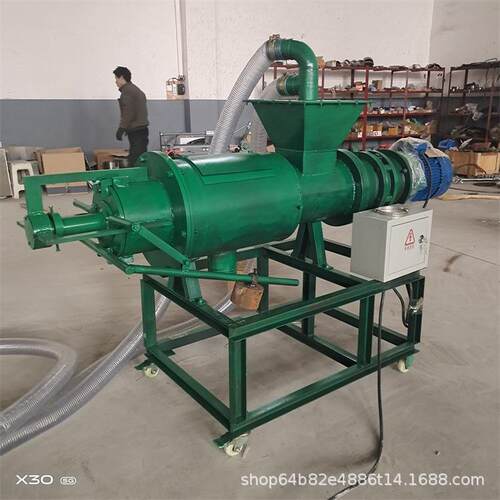 牛粪鸡粪脱机猪粪干湿分离机养殖场水禽粪便固液DQG分环离机保畜